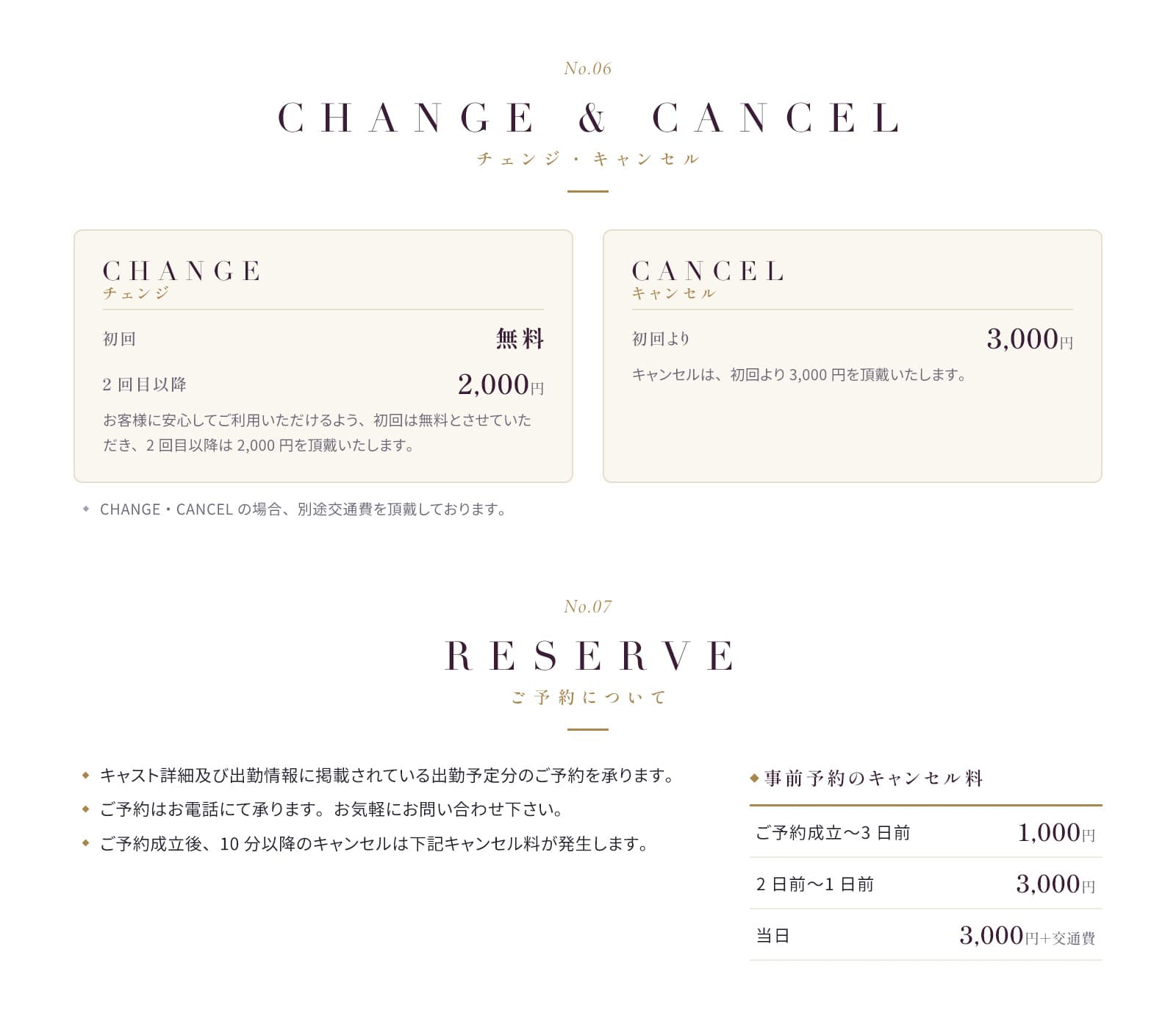 料金システム（3）